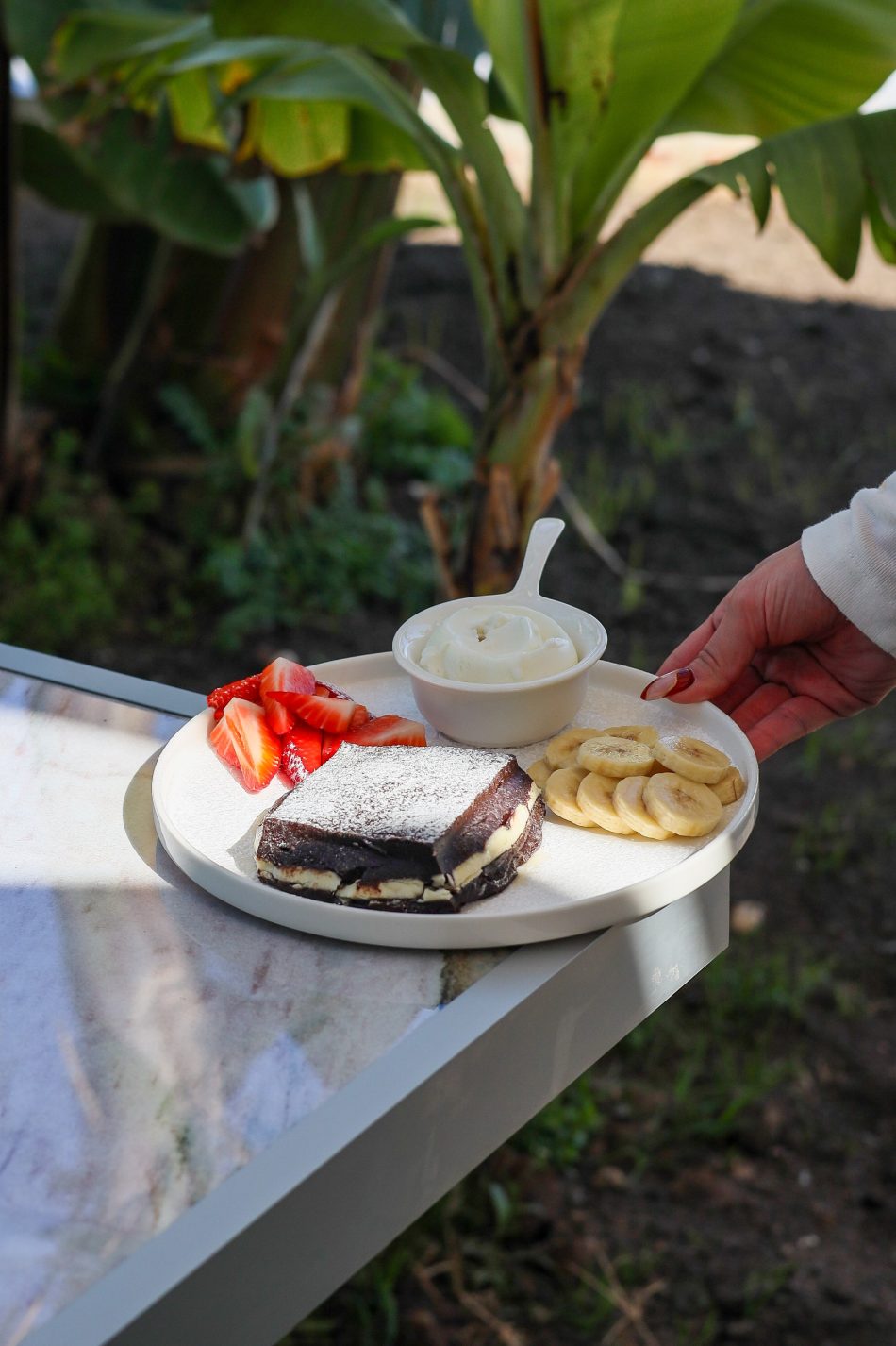 White Chocolate Brownie