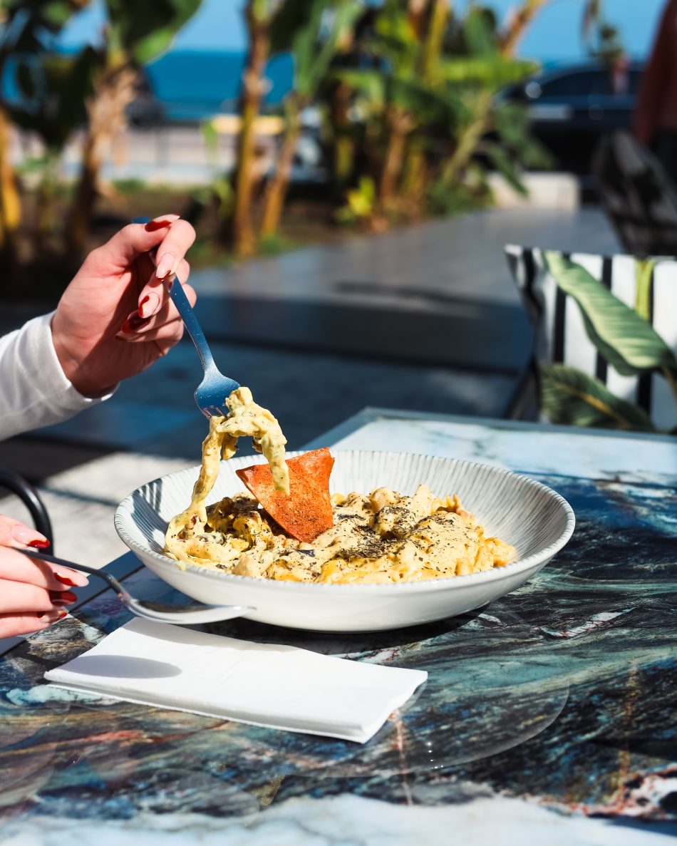 Köri Soslu El Kesimi Fettucini